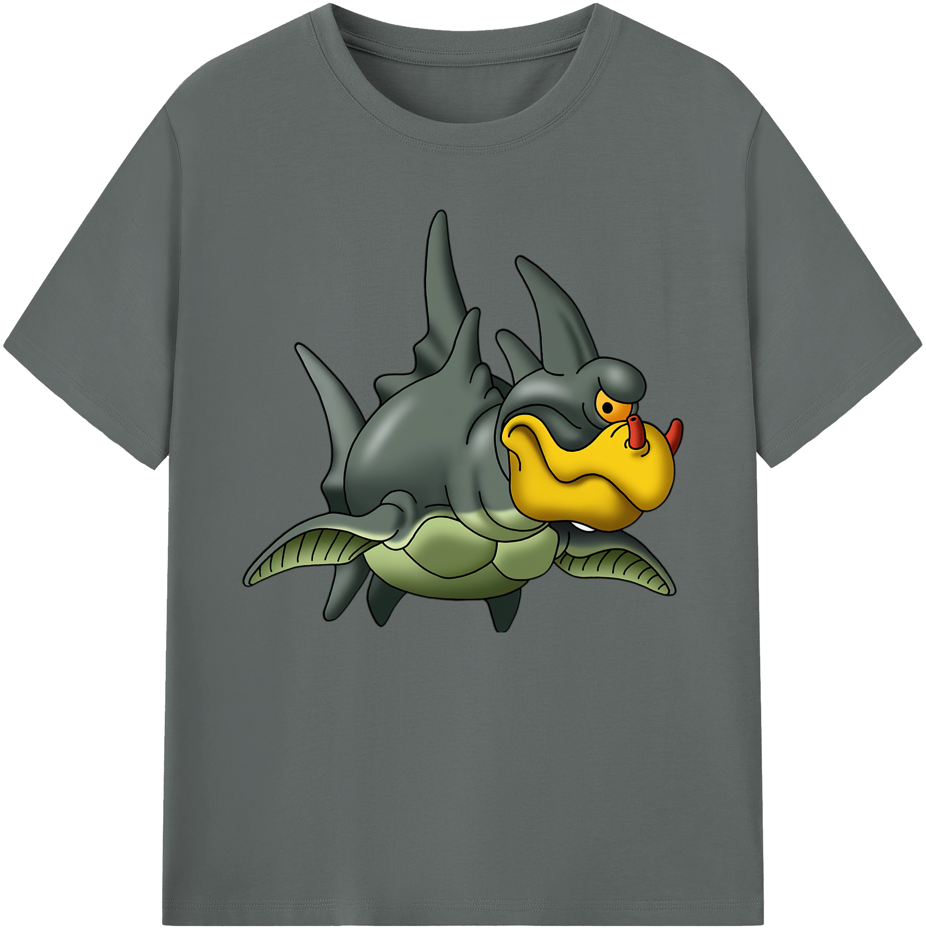 （画像用） ドラゴンクエスト Doragon Kuesuto Dragon Quest 綿100％ メンズ半袖Tシャツ｜肌触りやわらか＆通気性